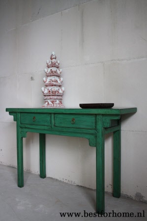 Bohemian Style Wandtafel China Unieke Kleurrijke Oosterse Sidetable NO 462 2