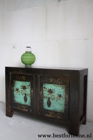 Chinees Origineel Beschilderd Dressoir Vintage Style Kast NO 570 2