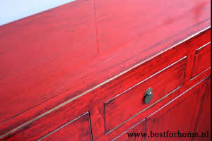 Kleurrijke Chinese Kast Vintage Look Bohemian Landelijk Dressoir NO 493 8_20251101201027