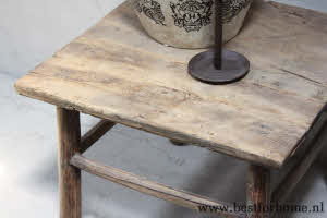 Landelijk Chinees Oud Houten Bijzettafel Rustiek Hout Tafel NO 610 3