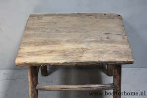 Landelijk Chinees Oud Houten Bijzettafel Rustiek Hout Tafel NO 610 5