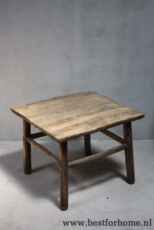 Landelijk Chinees Oud Houten Bijzettafel Rustiek Hout Tafel NO 610 6