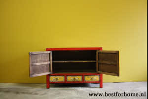 Oosters Dressoir Unieke Kleurrijke Kast Vintage Retro NO 818 6