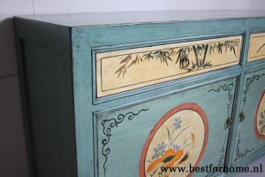 Oosters Vintage Landelijk Dressoir Originele Chinese Kast NO 233 4