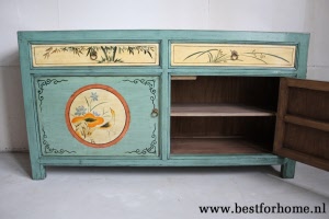 Oosters Vintage Landelijk Dressoir Originele Chinese Kast NO 233 5