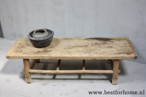 landelijke originele oude houten salontafel china robuuste stoere tafel oud hout no 377 3