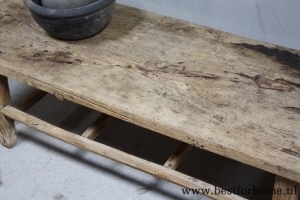 landelijke originele oude houten salontafel china robuuste stoere tafel oud hout no 377 4