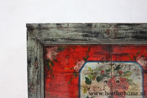 origineel chinees beschilderd kastje puur landelijk dressoir no 432 3