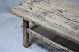 originele landelijke grote houten salontafel china robuuste stoere tafel oud hout no 731 9