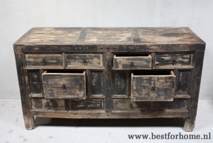sober dressoir oud hout originele oude landelijke houten kast chinees 969 7