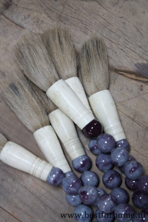 unieke chinese stenen kaligrafeerkwast paars sober chic landelijk no 117 3